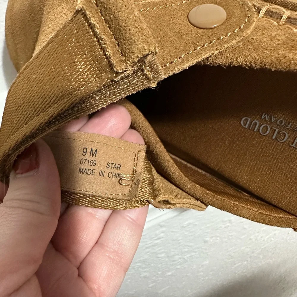 Project Cloud Goldstar Genuine suede clogs - Picture 2 of 6